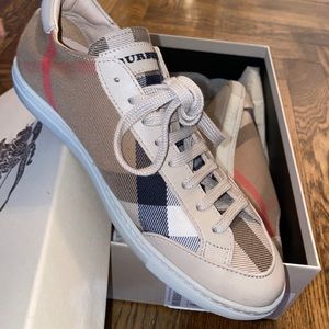 Burberry Light Honey Vintage Check Sneakers